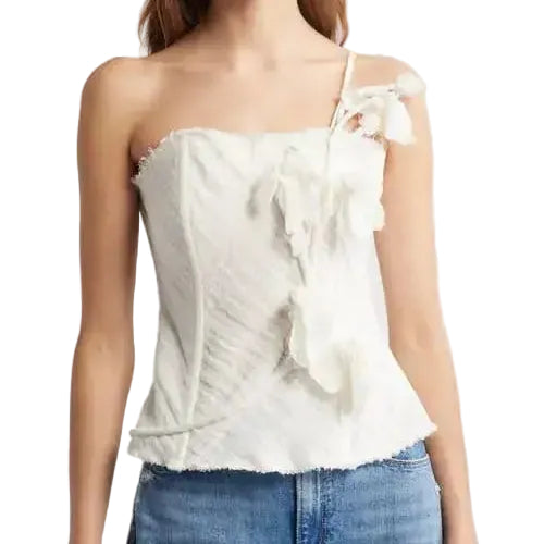 Top Cult Gaia Branca Tam P BR