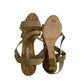 Sandalia Manolo Blahnik Bege Tam 40 Br