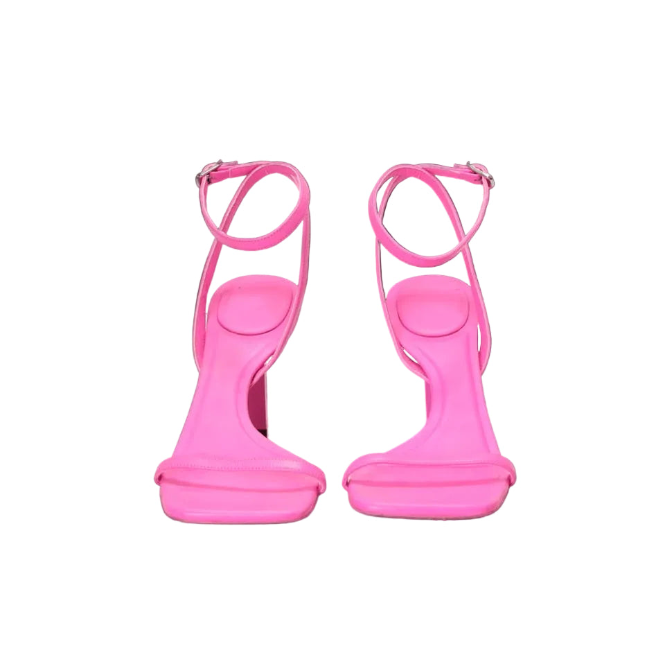 Sandalia  Balenciaga Rosa Tam 37 Br