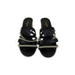 Sandalia Chanel Slip-on Pérolas Tam 37,5 BR