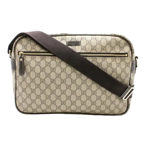 Bolsa Gucci Messenger Canvas Grande