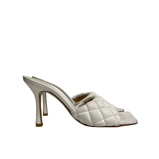 Mule Bottega Veneta Branco Tam 38,5 BR