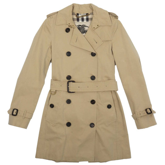 Casaco Burberry Bege e Marrom Tam 32 BR