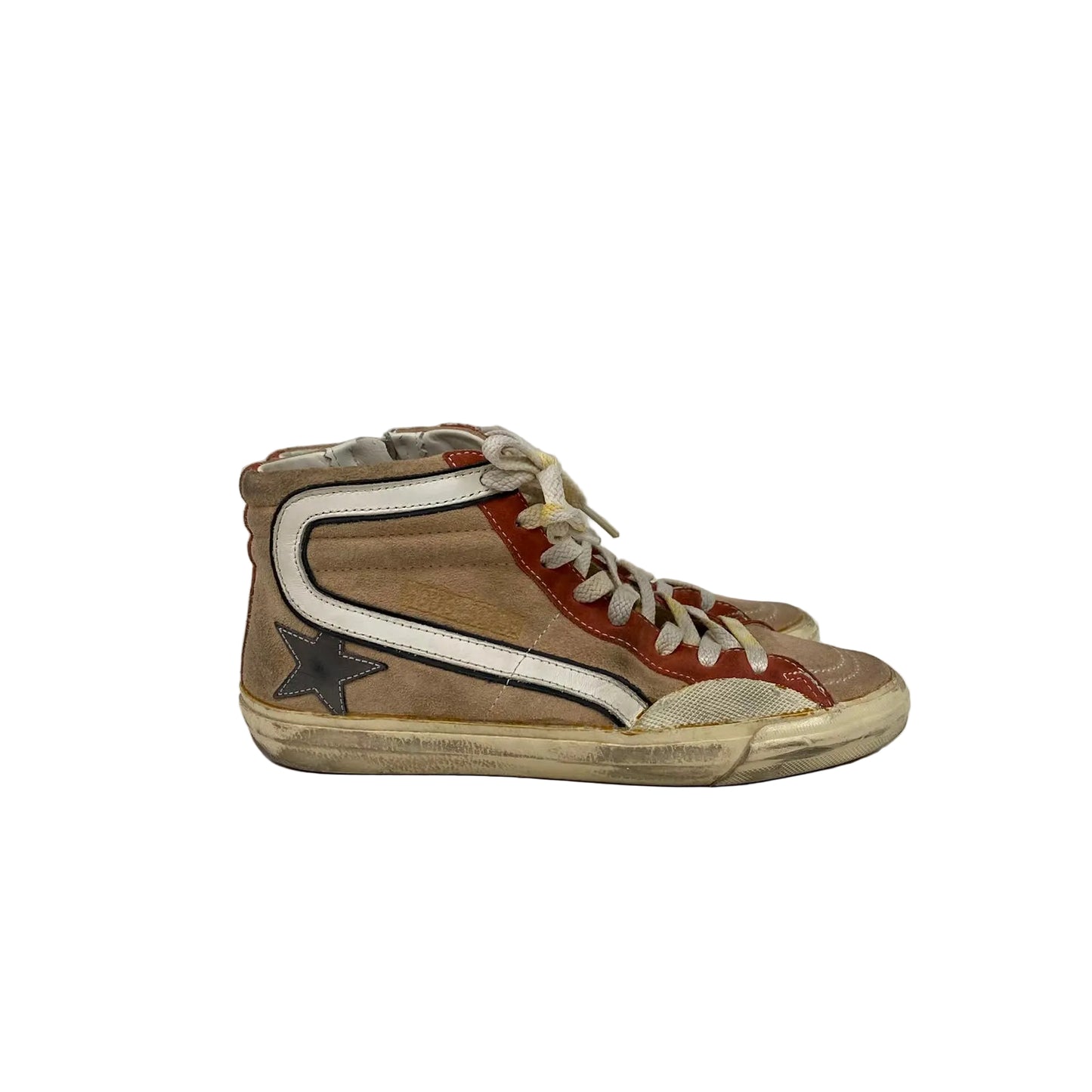 Tenis Golden Goose Rosa e Bege Tam 36 Br