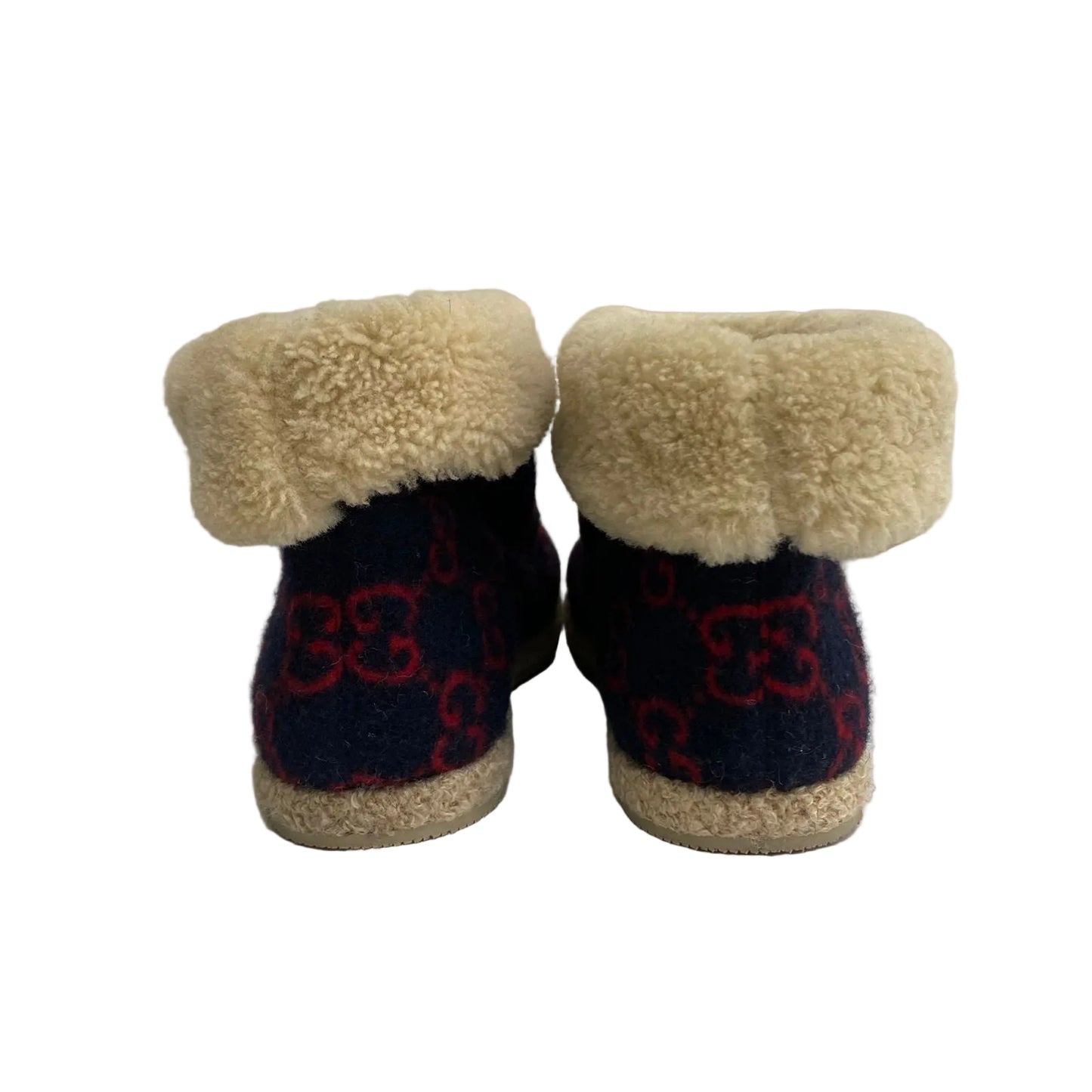 Bota Gucci Azul Pelinho Tam 41 Br