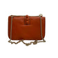 Bolsa Valentino Garavani Rockstud Glam Lock Laranja