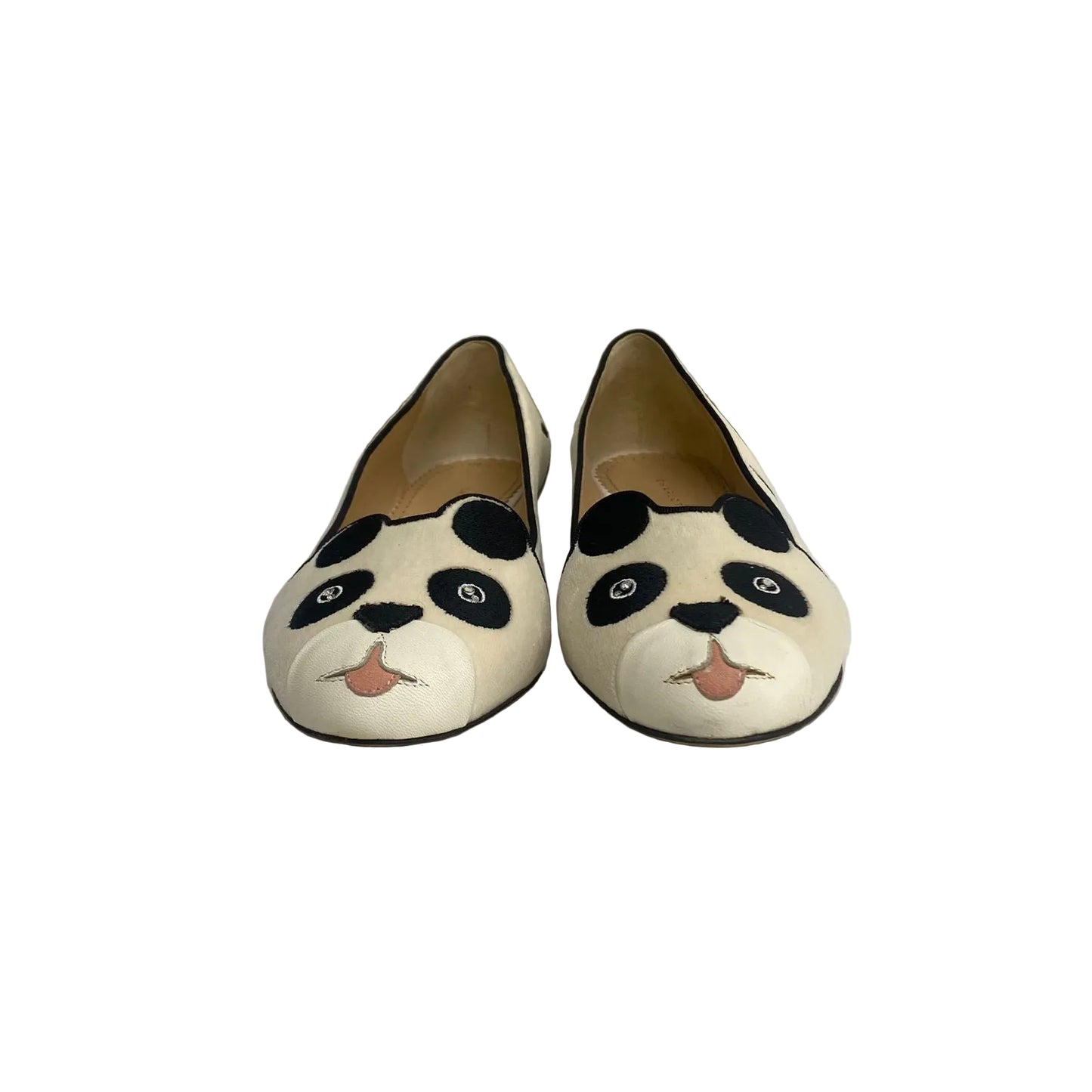 Sapatilha Charlotte Olympia Panda Off White Tam 34 Br