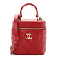 Bolsa Chanel Vanity Vermelha