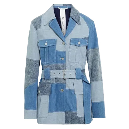 Casaco Stella Mccartney Jeans Azul Tam 36 Br