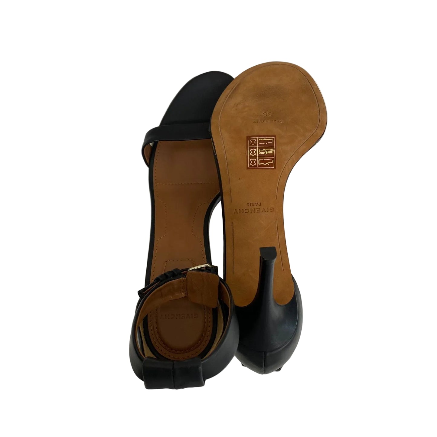 Sapato Givenchy Couro Preto Tam 34 Br