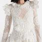 Vestido Zimmerman Matchmaker Off White Tam P Br
