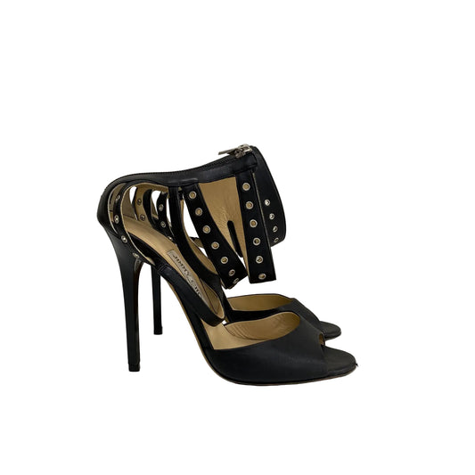 Sandália Jimmy Choo Preta Tam 36 BR