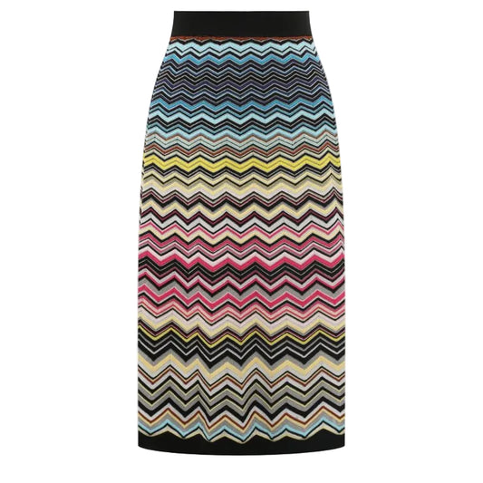 Saia Missoni Estampa Zig Zag Tam 40 Br