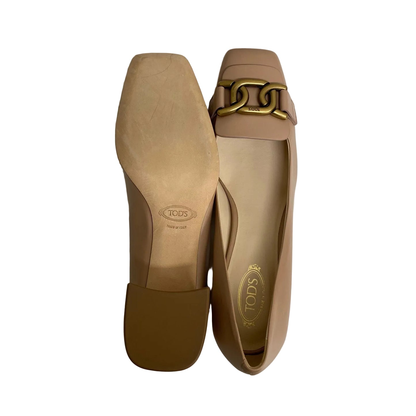 Sapato Tod's Couro Rosa Tam 36,5 Br
