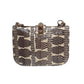 Bolsa Valentino Glam Lock python crossbody bag