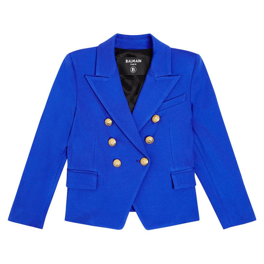 Blazer Balmain Azul Tam 40 Br