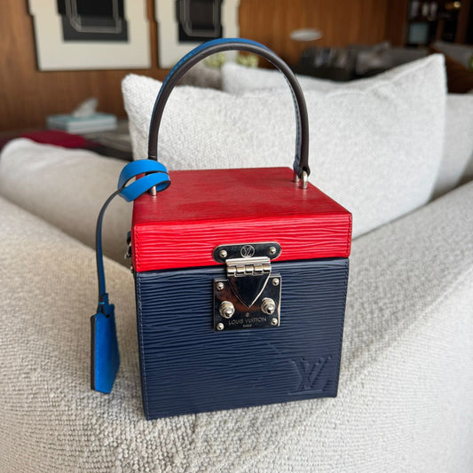 Bolsa Louis Vuitton Louis Vuitton Bleecker Box Azul