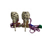 Sandalia Jimmy Choo Couro Python Tam 37 Br