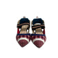 Sapato Slingback Fendi Xadrez Tam 34 Br