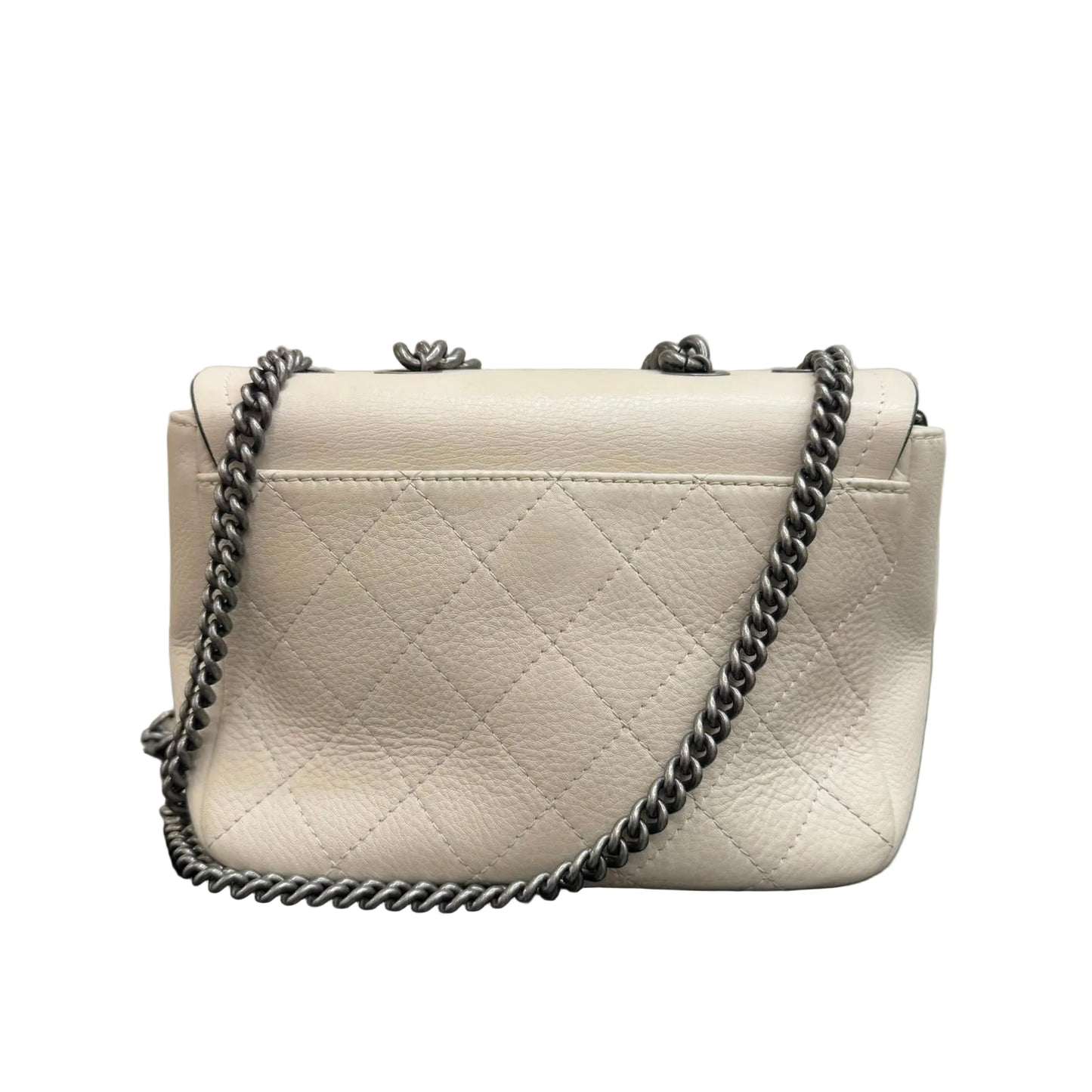 Bolsa Chanel Archi Chic Flap Off White