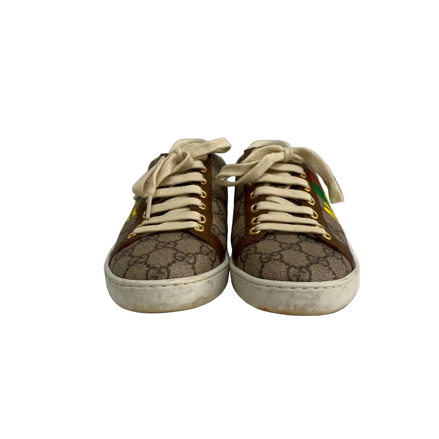 Tenis Gucci Monograma Marrom Tam 34,5 Br