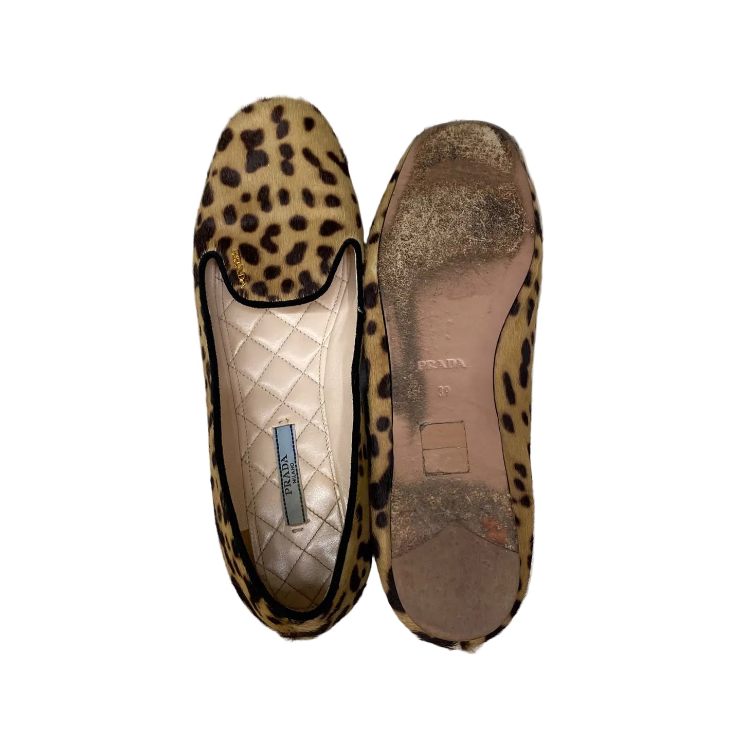 Sapatilha Prada Animal Print Tam 37 Br