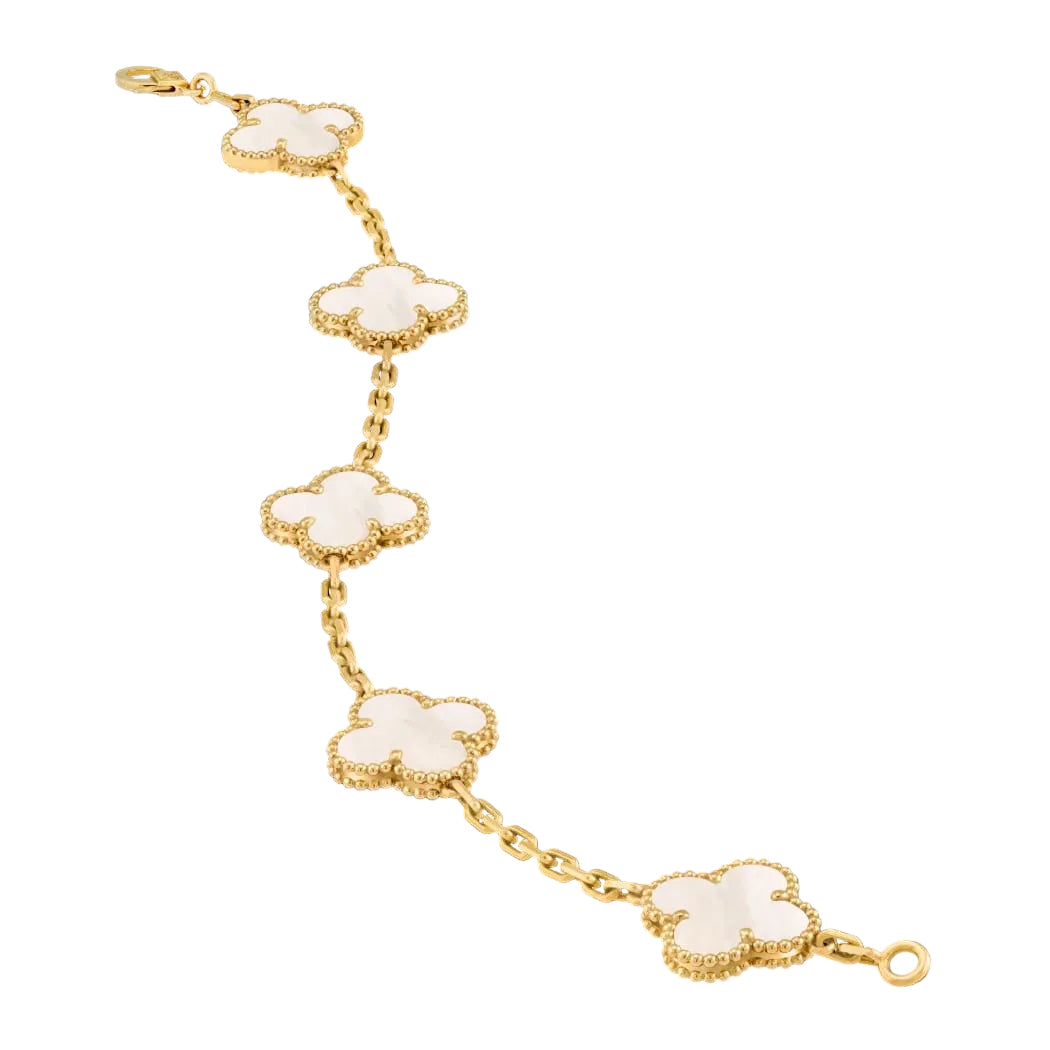 Pulseira Van Cleef & Arpels Vintage Alhambra