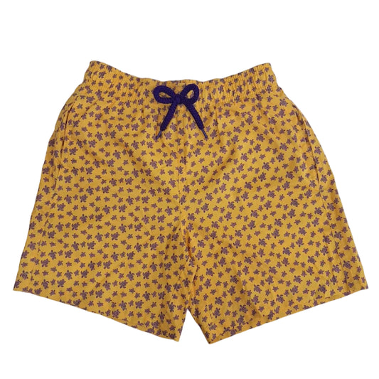 Bermuda Vilebrequin Amarelo Tartaruga Infantil Tam 10 Anos Br