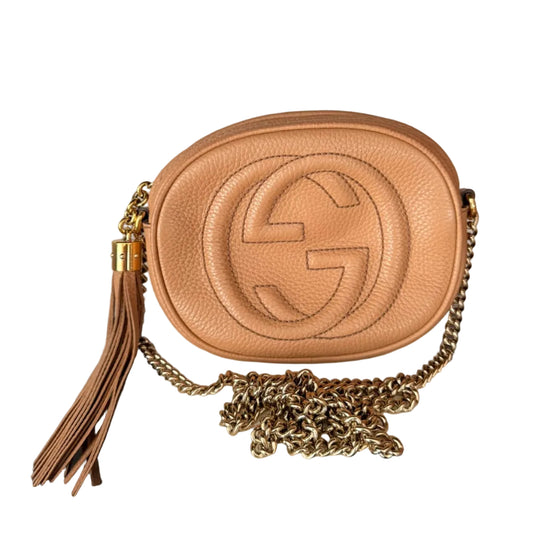 Bolsa Gucci Soho Disco Bege