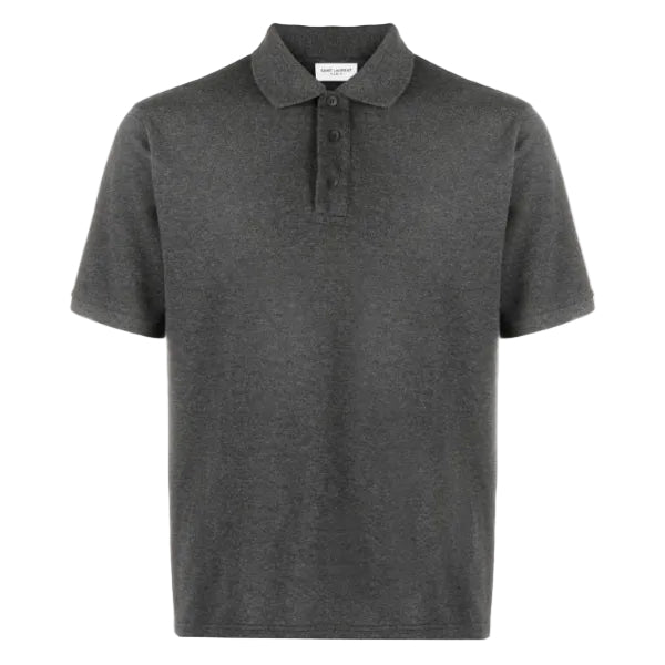 Polo Saint Laurent Cinza Tam M Br