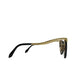 Óculos Bvlgari Serpenti Viper Preto e Dourado