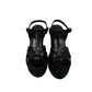 Sandalia Saint Laurent Tribute Espadrilles Wedge In Smooth Tam 34,5 BR