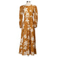 Vestido Zimmermann Estampa Laranja Tam 42 Br