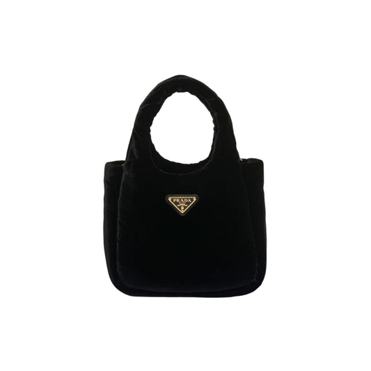 Bolsa Prada Veludo Mini Preta