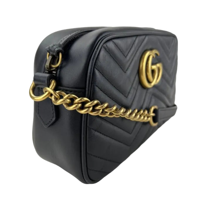 Bolsa Gucci Marmont Preta Média