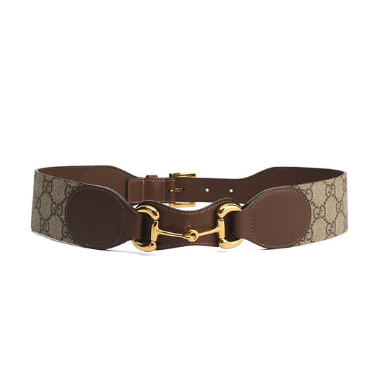 Cinto Gucci Horsebit Monograma