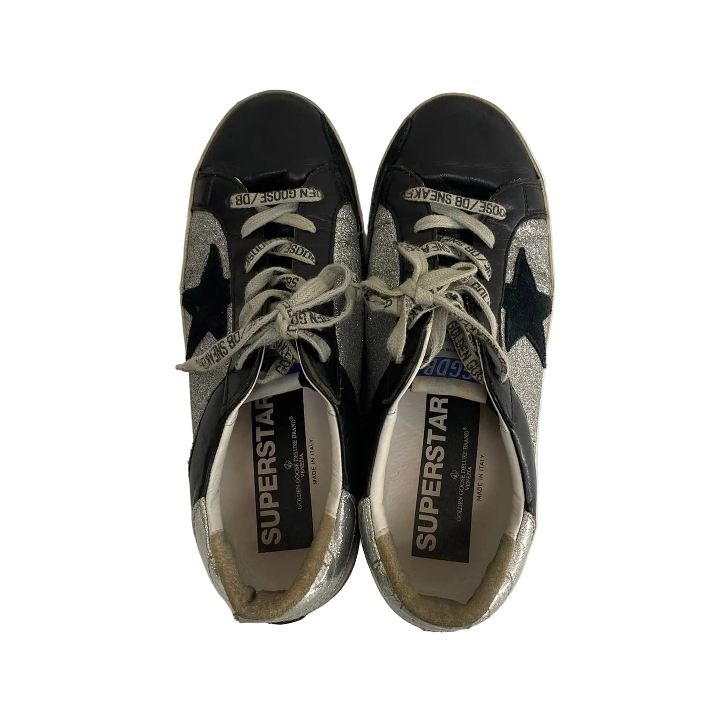 Tenis Golden Goose Preto e Cinza Tam 37 Br
