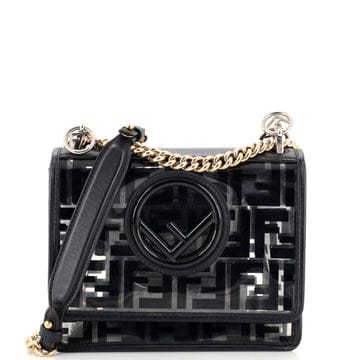 Bolsa Fendi Kan IF Zucca PU Pequena