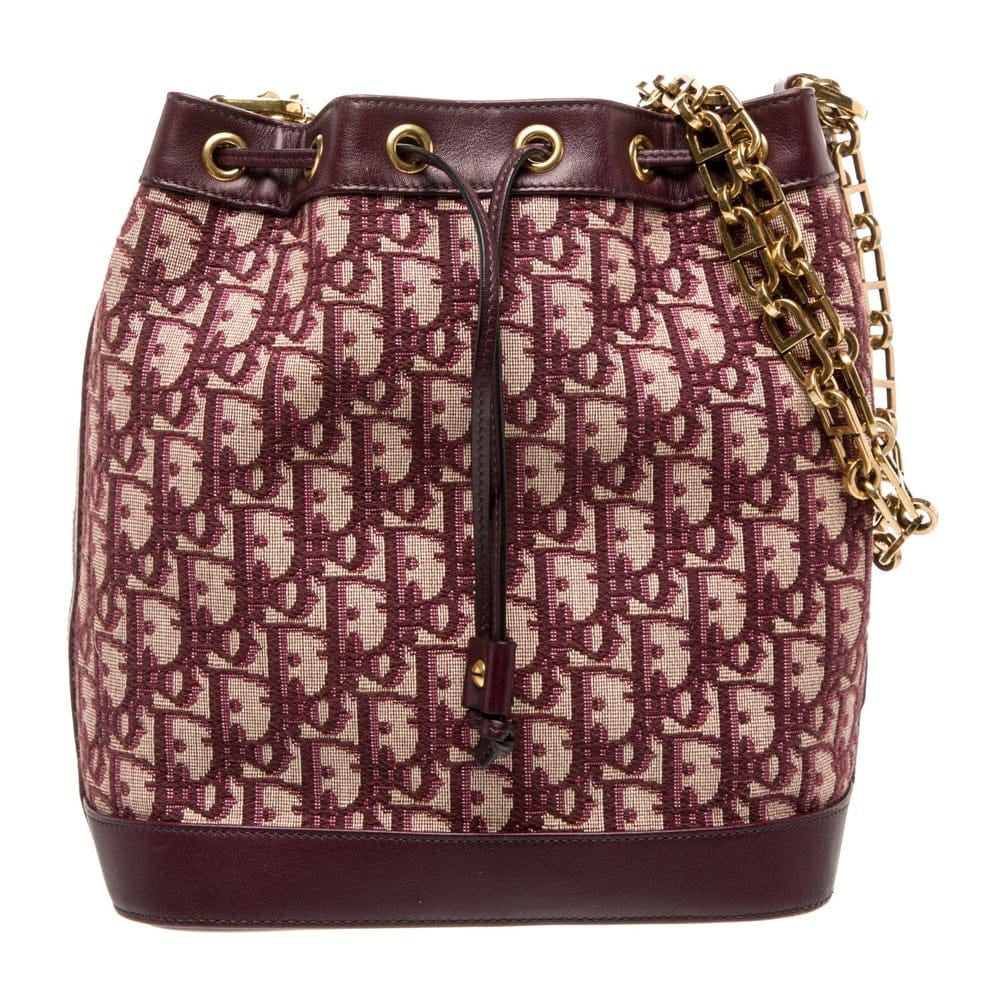 Bolsa Christian Dior Diorissimo Bucket Bag