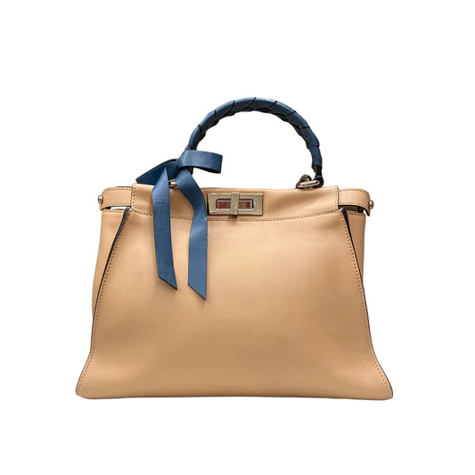 Bolsa Fendi Peekaboo Bege e Azul