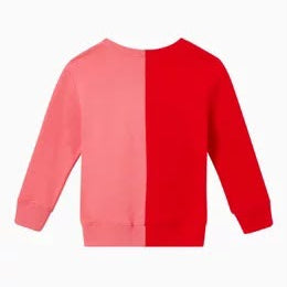 Moletom Infantil Gucci Rosa e Vermelho Tam 12 anos BR