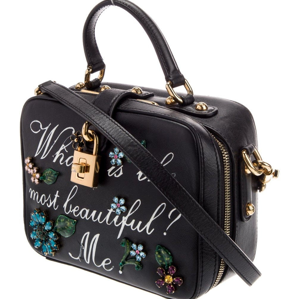 Bolsa Dolce & Gabbana Leather Crossbody Média
