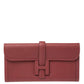 Clutch Hermès Jigé Elan 29 Rouge