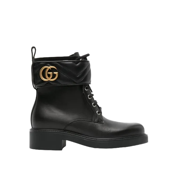 Bota Gucci Marmont Preta Tam 36,5 Br