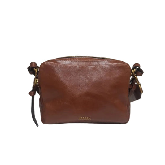 Bolsa Isabel Marant Marrom Couro Média