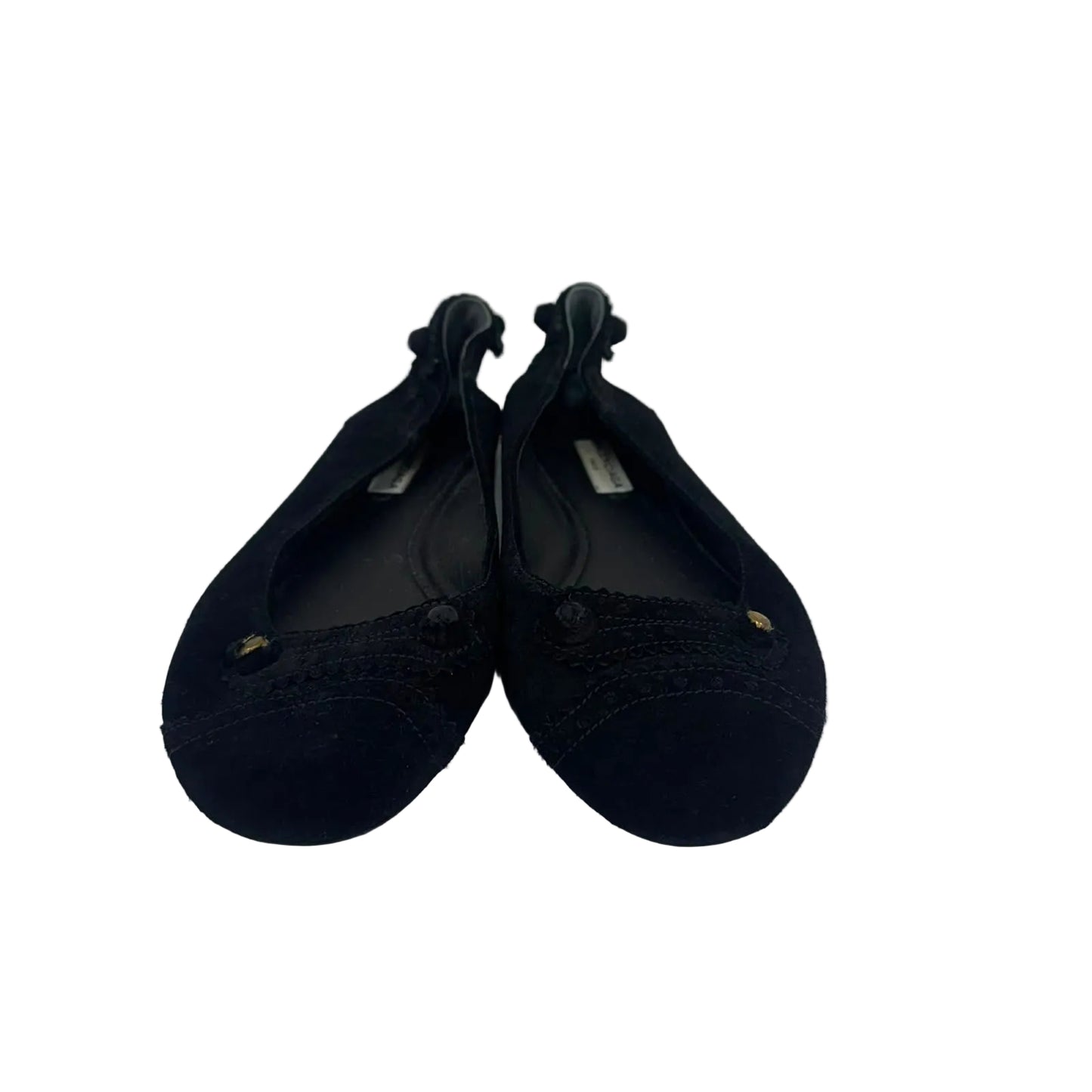Sapatilha Balenciaga Veludo Preta Tam 36 Br