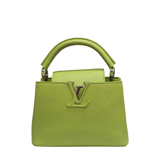 Bolsa Louis Vuitton Capucines Mini Verde