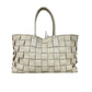 Bolsa Bottega Veneta Maxi Intrecciato Cabat Branca