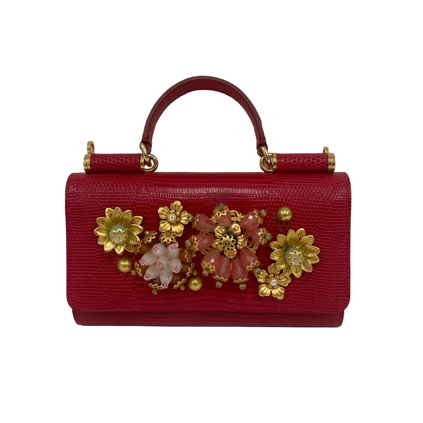 Bolsa Dolce & Gabbana Mini Miss Sicily Vermelha