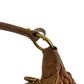 Bolsa MiuMiu Trançada Couro Caramelo